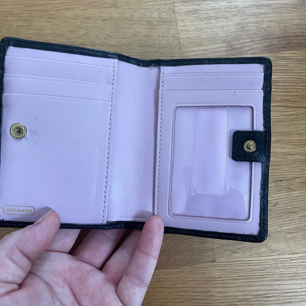 Coach Black Wallet - Picture 2 of 3